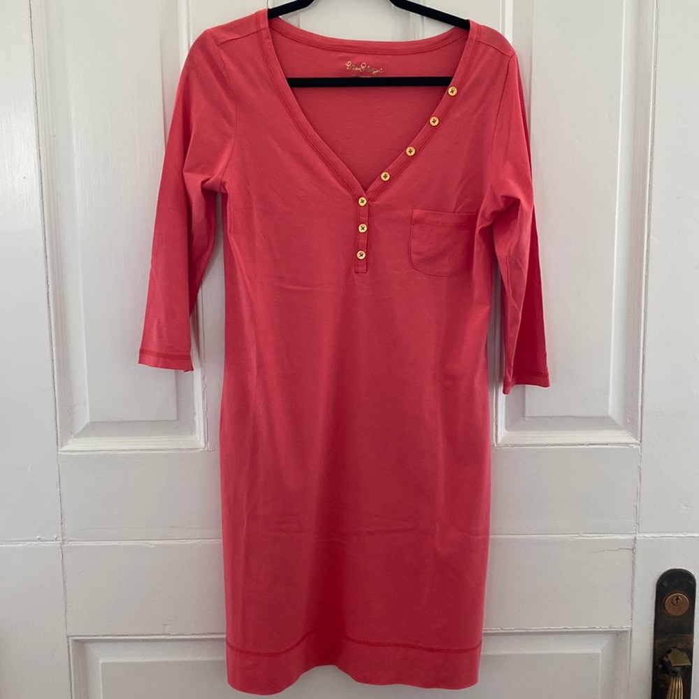 Raspberry pink Sophiletta Lilly Pulitzer dress